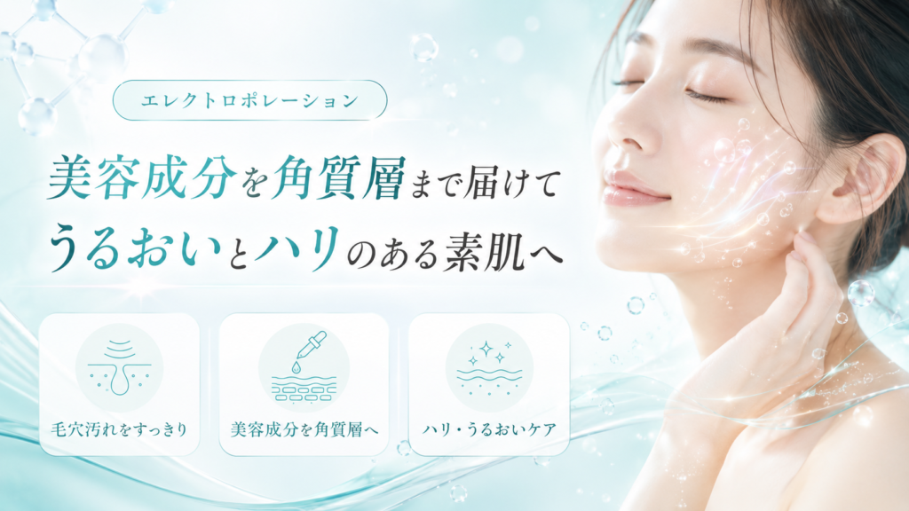 エレクトロポレーション／CLEAN&BLOOM – KTクリニック｜箕面市・千里